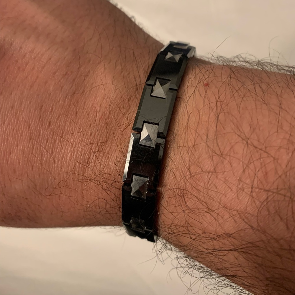 Ceramic and Stainless Steel Bracelet